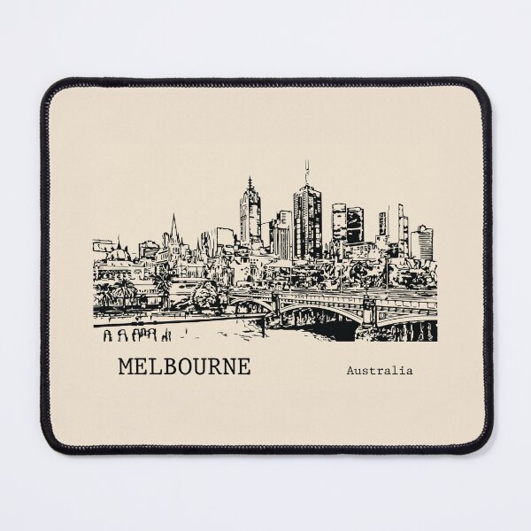 Item preview, Melbourne Australia designed and sold by Lakeric Cityscapes.