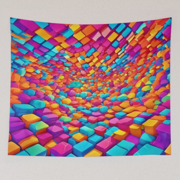 Item preview, Dynamic Volumetric Color Play designed and sold by Health And Fitness Posts e-Store.