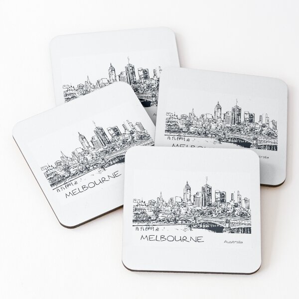 Item preview, Melbourne Australia designed and sold by Lakeric Cityscapes.