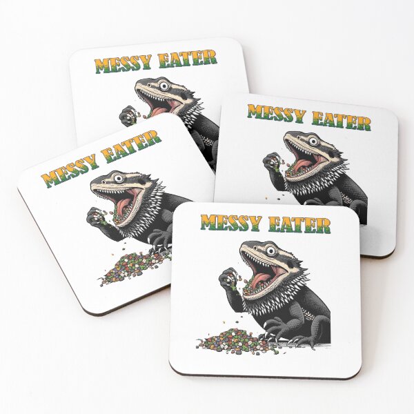 Item preview, Bearded Dragon Messy Eater Iguana Reptile Pet designed and sold by santoshputhran.