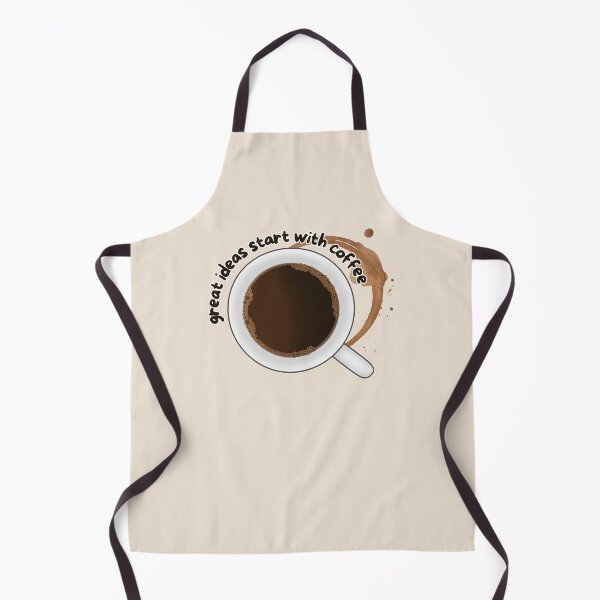 Item preview, Great Ideas Start with Coffee | Cup of Coffee designed and sold by Kimochi-Shop.