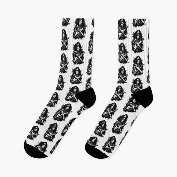 Item preview, Hardcore Lady Knight - Black and White Design. designed and sold by TGAL2.
