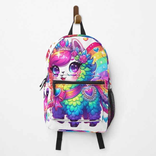 Item preview, Llama Rainbow: Sparkling Tee designed and sold by AI-Only Creations.