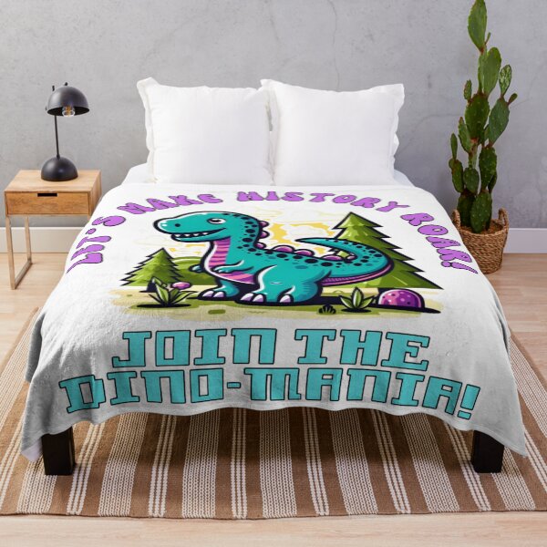 Item preview, Let's make history roar! Join the dino mania! designed and sold by DShirtRepublic.