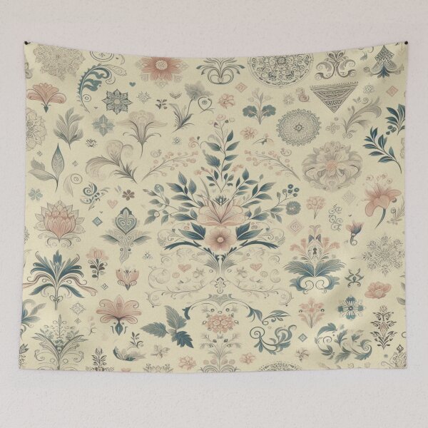 Item preview, Vintage old wallpaper designed and sold by bernhagen.