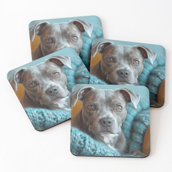 Item preview, Modern Living Room with Cyan Accents and Playful Pup designed and sold by Shirtastically.