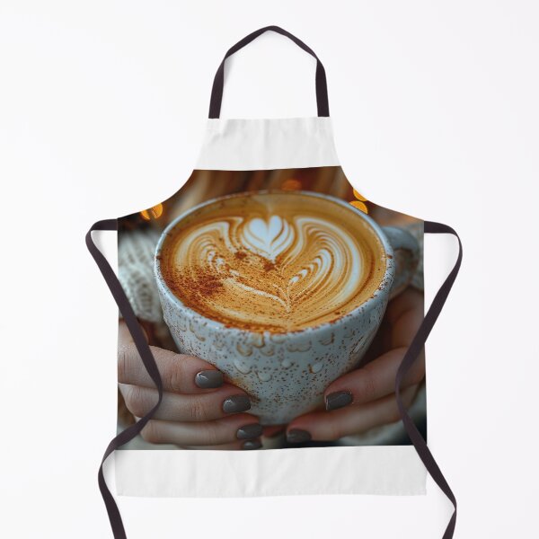 Item preview, Barista Preparing Coffee Drinks at a Trendy Shop - Espresso, Cappuccino, Iced Coffee designed and sold by Shirtastically.