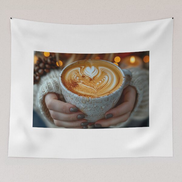 Item preview, Barista Preparing Coffee Drinks at a Trendy Shop - Espresso, Cappuccino, Iced Coffee designed and sold by Shirtastically.