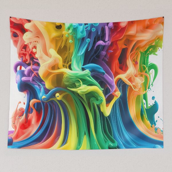 Item preview, Pouring Paint Art 3D designed and sold by Charlygood.