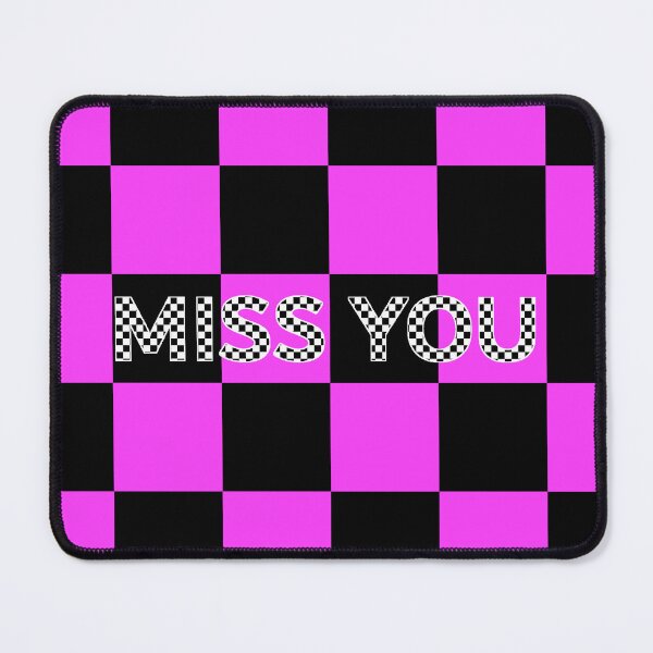 Item preview, Miss You - Missing Texture Purple and Black designed and sold by MusicArtAndGrind.