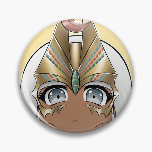 Item preview, B3 Egypt Bayonetta Pin Button designed and sold by VoocartoonArts.