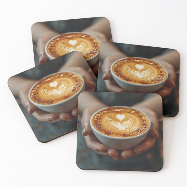 Item preview, Artistic Barista Creating Latte Art in a Busy Coffee Shop designed and sold by Shirtastically.