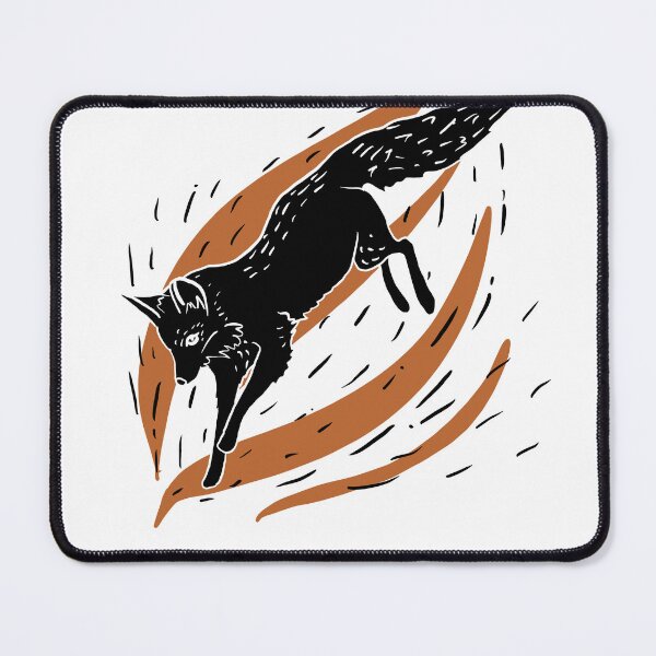 Item preview, Fox linocut-style designed and sold by Han44.