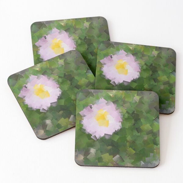 Item preview, abstract pink flower designed and sold by bernhagen.