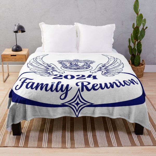 Item preview, Blue Crown and Wings 2024 Family Reunion designed and sold by wildwhimsical.