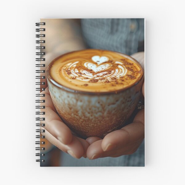 Item preview, Expert Barista Creating Beautiful Latte Art in a Busy Coffee House designed and sold by Shirtastically.