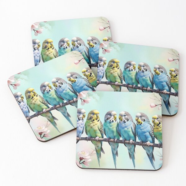 Item preview, Budgies  designed and sold by Carol Bleasdale.