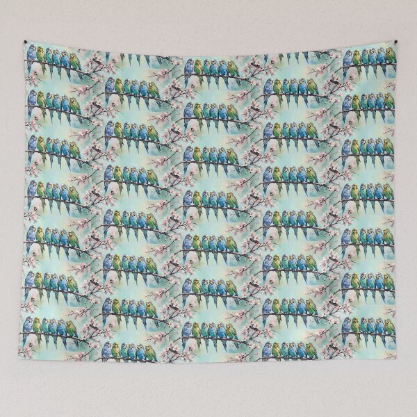 Item preview, Budgies  designed and sold by Carol Bleasdale.