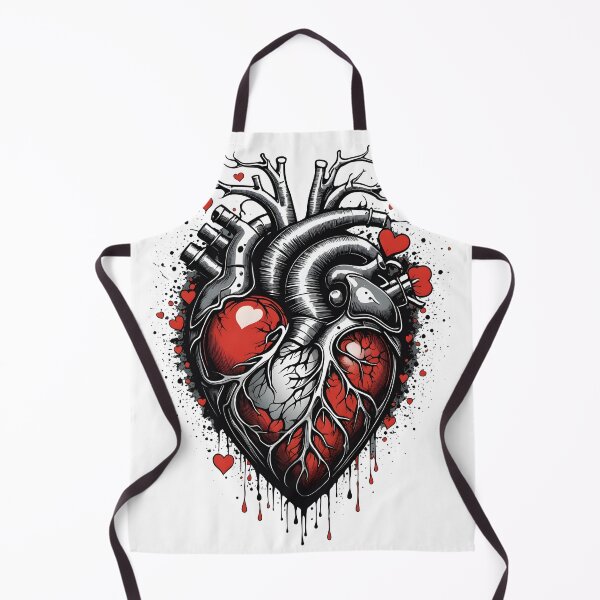 Item preview, Surreal love expression heart anatomy concept designed and sold by Raluk.