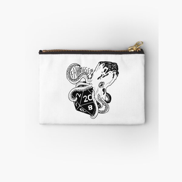 Item preview, Tentacle dice: Dnd fathomless subclass d20 (black text) designed and sold by TheDoodlemancer.