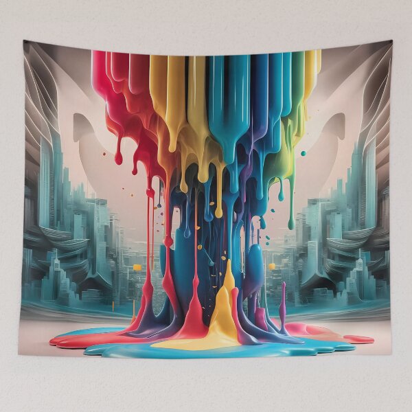 Item preview, Pouring Paint Art 3D designed and sold by Charlygood.