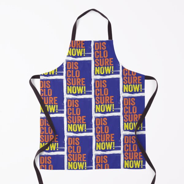 Item preview, DISCLOSURE NOW! TYPOGRAPHIC SLOGAN - FOR UFO / UAP BELIEVERS! designed and sold by Clifford Hayes.