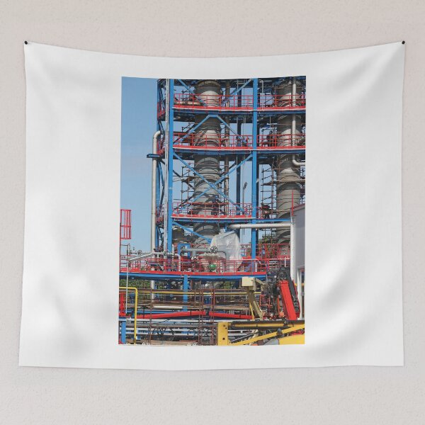 Item preview, petrochemical plant construction site industry background designed and sold by goceris.