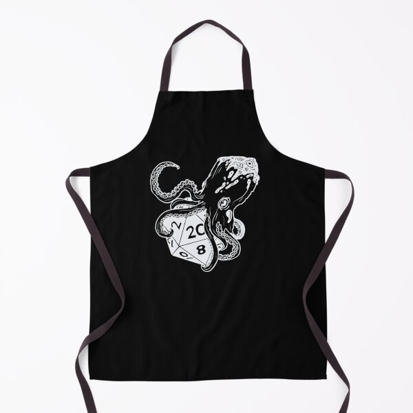 Item preview, Tentacle dice: Dnd fathomless subclass d20 (white) designed and sold by TheDoodlemancer.