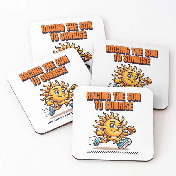 Item preview, Racing The Sun For Runner designed and sold by RockBeeDesigns.