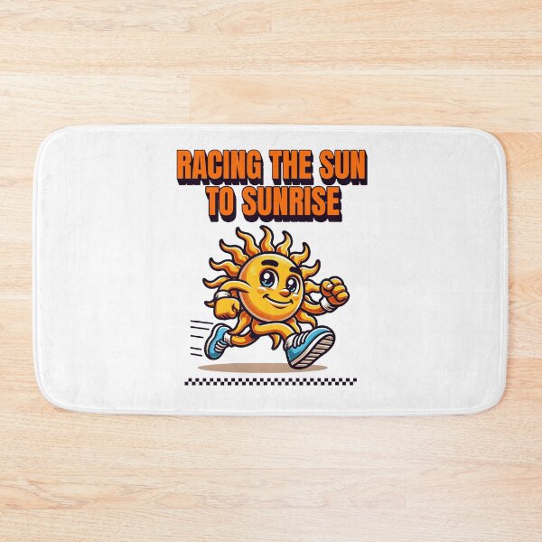 Item preview, Racing The Sun For Runner designed and sold by RockBeeDesigns.