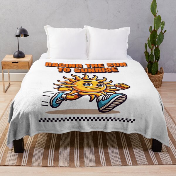 Item preview, Racing The Sun For Runner designed and sold by RockBeeDesigns.