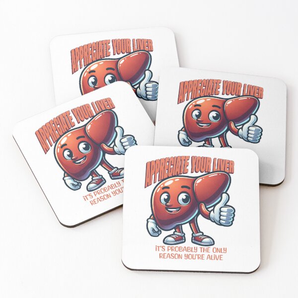 Item preview, Appreciate Your Liver, Medical Quote designed and sold by NinniSilver.