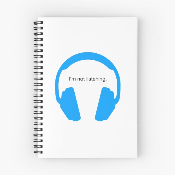 Item preview, I'm not listening designed and sold by bellascar5.