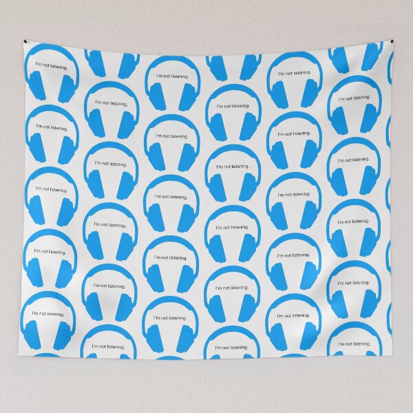 Item preview, I'm not listening designed and sold by bellascar5.