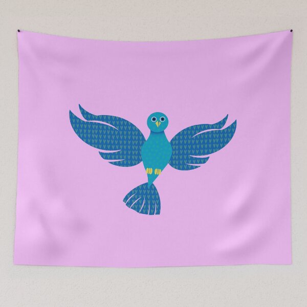 Item preview, Dove - colored dove - dove illustration designed and sold by YoshiArtDesign.