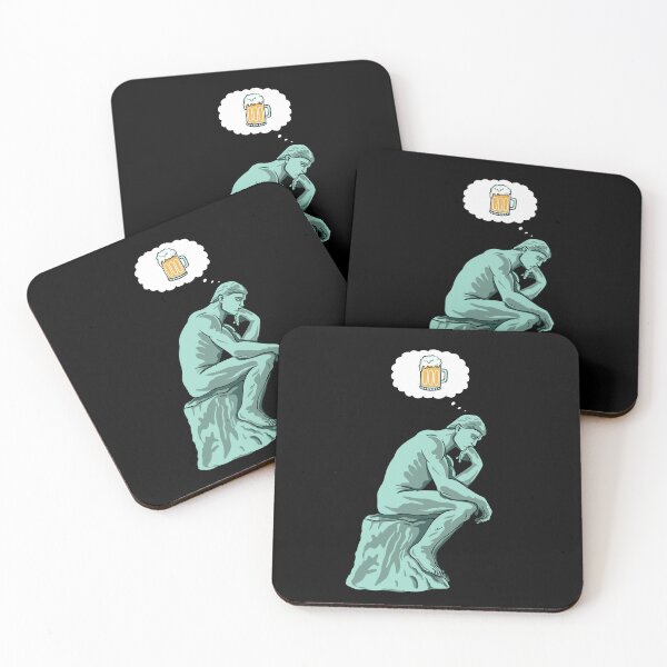Item preview, The thinker beer designed and sold by coffeeman.
