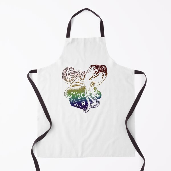 Item preview, Tentacle dice: Dnd fathomless subclass d20 (dark rainbow text) designed and sold by TheDoodlemancer.
