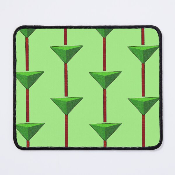 Item preview, Green Tree Palm Webpunk Vaporwave Triangle Polygon Illustration designed and sold by MusicArtAndGrind.