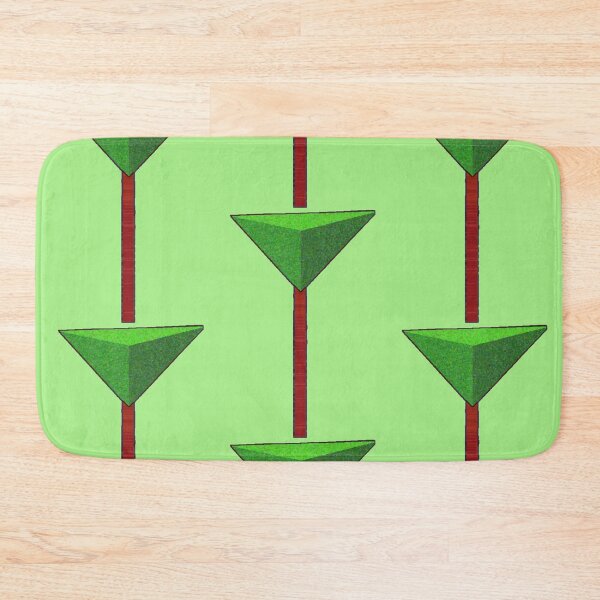 Item preview, Green Tree Palm Webpunk Vaporwave Triangle Polygon Illustration designed and sold by MusicArtAndGrind.