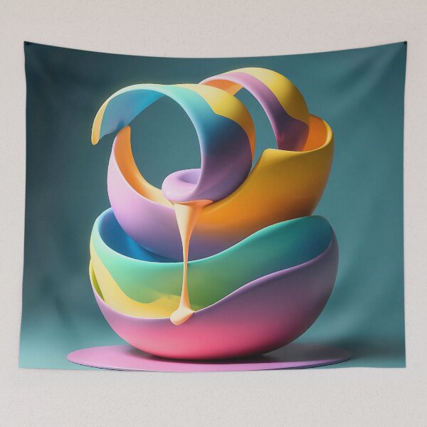 Item preview, Pouring Paint Art 3D designed and sold by Charlygood.