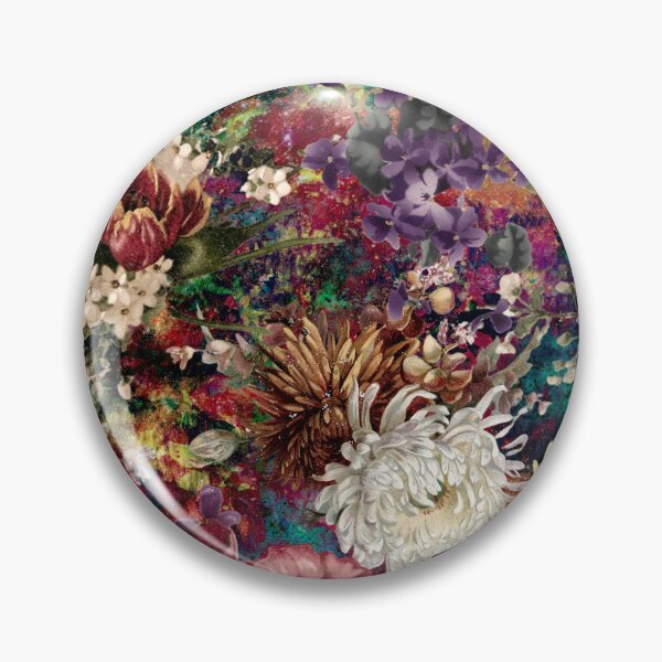 Artikelvorschau, Stilvolles Blumenmuster Paradies, Rosen und Blumen, botanisches Muster, Blumenillustration, Pflanzenmuster, mehrfarbiges rotes Blumenmuster entworfen und verkauft von ZeinabTaha.