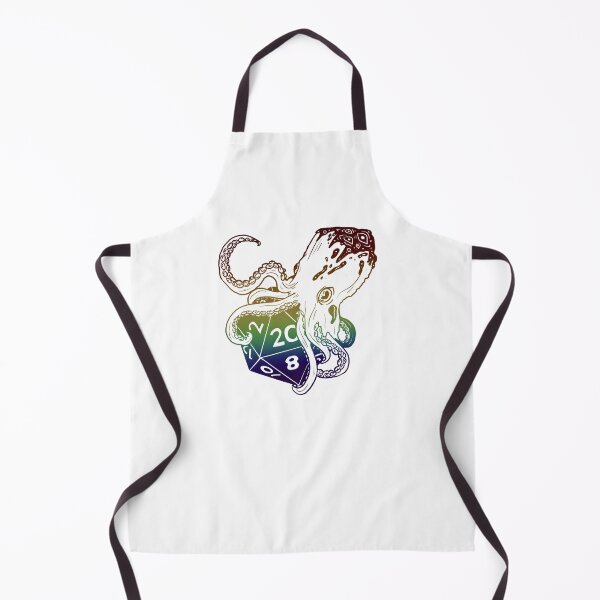 Item preview, Tentacle dice: Dnd fathomless subclass d20 (dark rainbow) designed and sold by TheDoodlemancer.