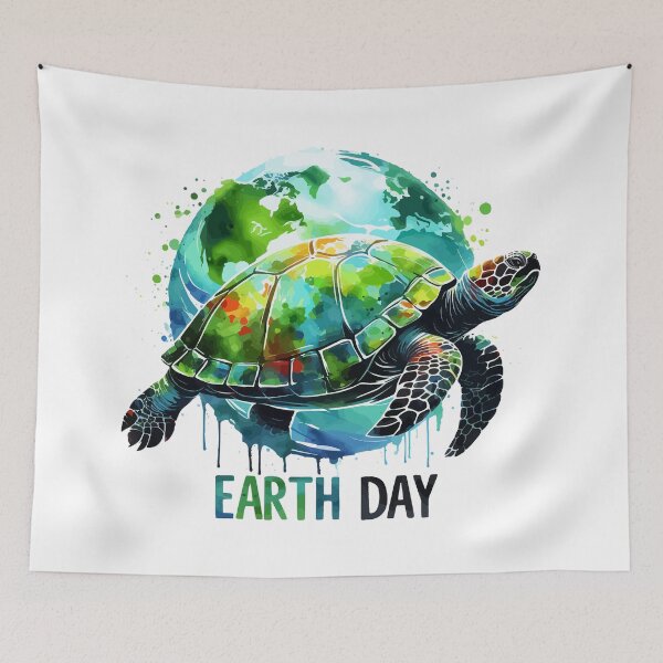 Item preview, Sea Turtle Earth Day Save The Earth designed and sold by TomFrontierArt.