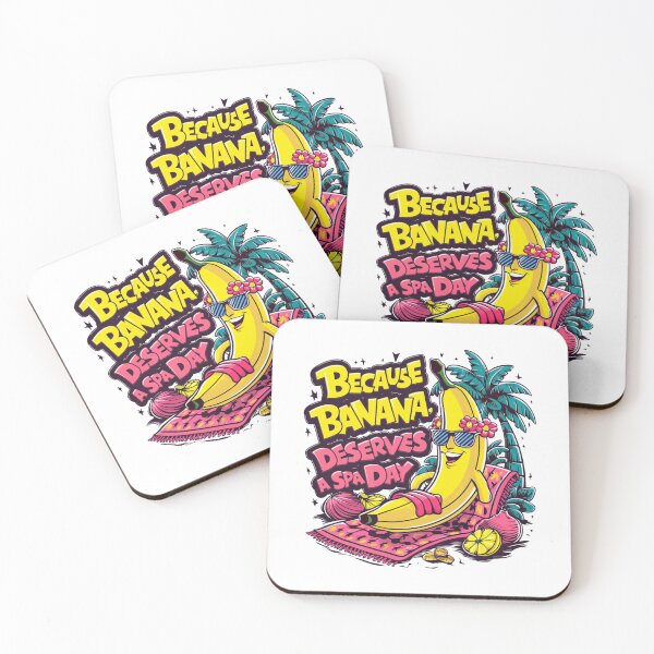 Item preview, Because Banana Deserves A Spa Day designed and sold by Krieghorn.