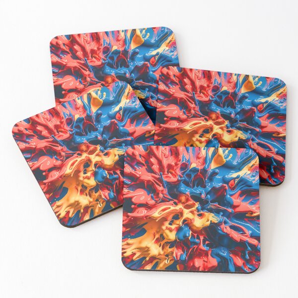 Item preview, Pouring Paint Art 3D designed and sold by Charlygood.