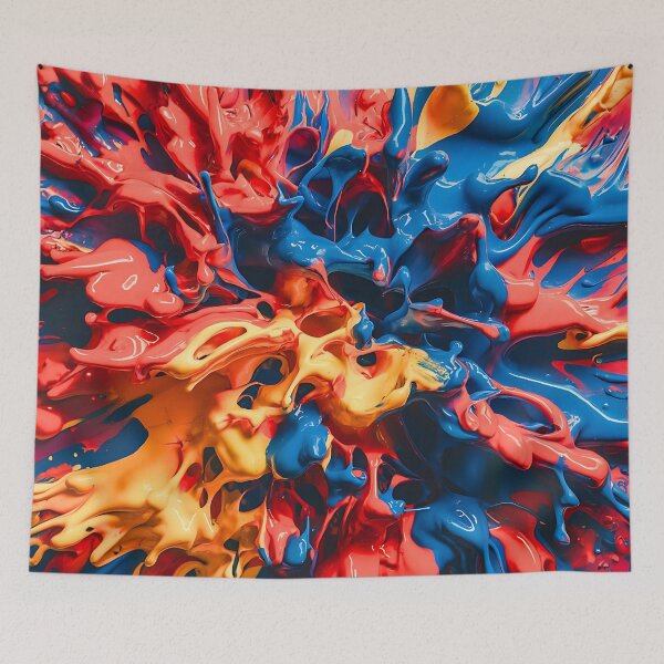 Item preview, Pouring Paint Art 3D designed and sold by Charlygood.