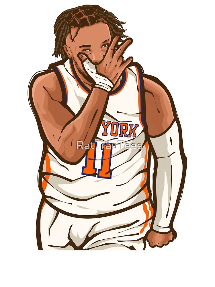 Thumbnail 2 of 2, Baby One-Piece, Jalen Brunson Three Point Celebration designed and sold by RatTrapTees.
