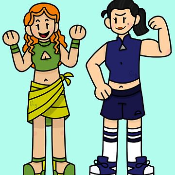 Izzy and Eva! | Sticker