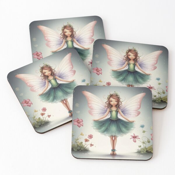 Item preview,  The Pretty Petite Fairy and Flowers designed and sold by T-shirtMill.