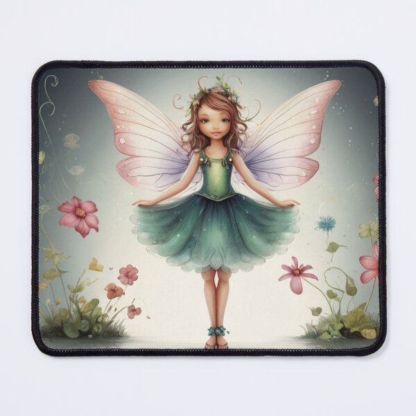 Item preview,  The Pretty Petite Fairy and Flowers designed and sold by T-shirtMill.